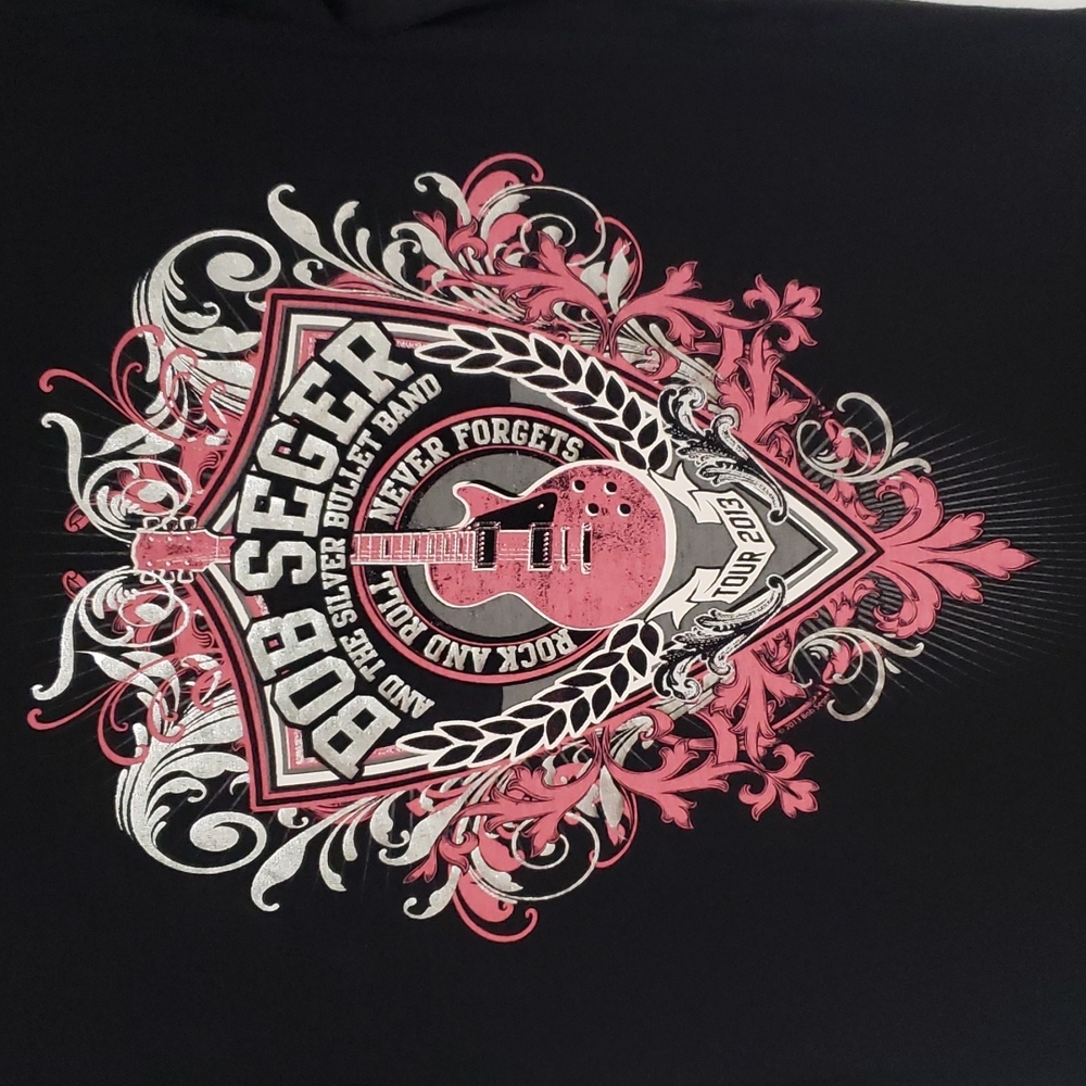 Bob Seger 2013 concert t-shirt